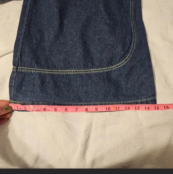 Kik Wear Kik Girl Crack The code y2k super wideleg skater jeans - Picture 3 of 12